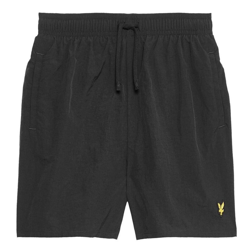 Lyle & Scott Boys Drawstring Swim Shorts / Jet Black